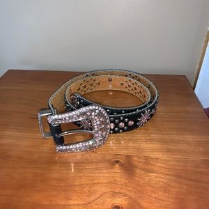 Western bling belt